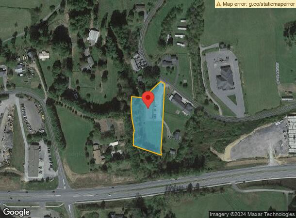  477 Charlie Brown Rd, Burnsville, NC Parcel Map