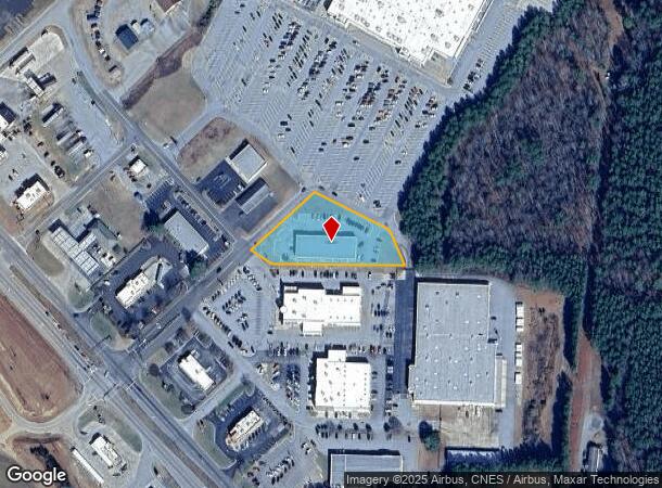  200 Shaw St, South Hill, VA Parcel Map