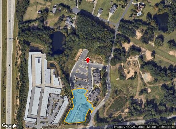  1480 Chapel Ridge Rd, Apex, NC Parcel Map