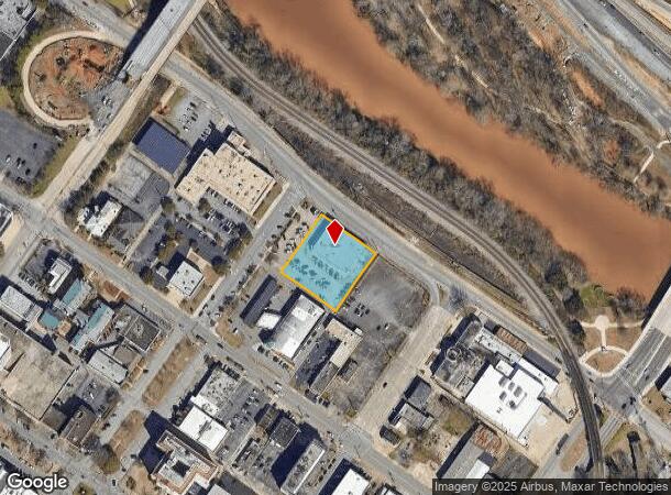 124 3Rd St, Macon, GA Parcel Map