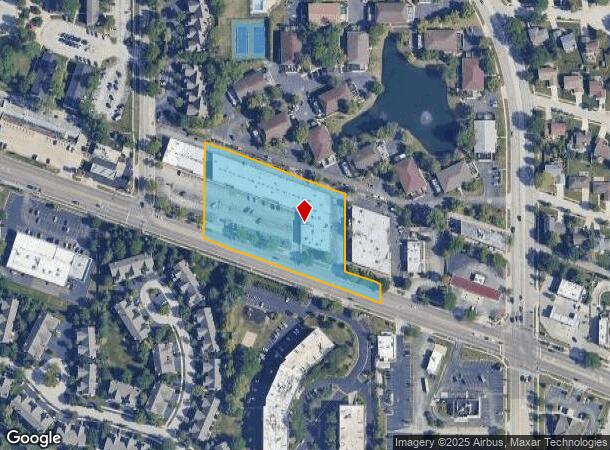  1740 W Algonquin Rd, Arlington Heights, IL Parcel Map