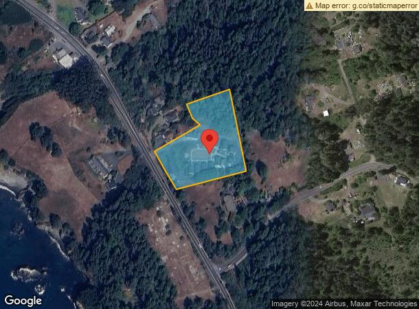  7533 N Highway 1 Hwy, Little River, CA Parcel Map