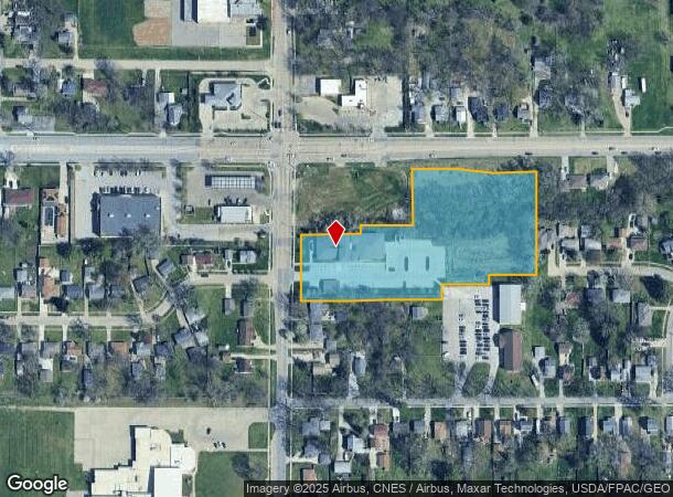 3509 E 29Th St, Des Moines, IA Parcel Map