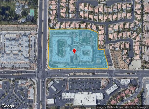 39905 Via Scena, Palm Desert, CA Parcel Map