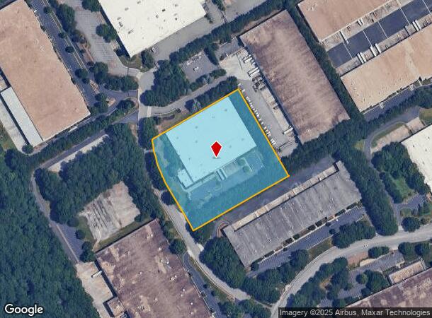 3020 Evergreen Dr, Duluth, GA Parcel Map