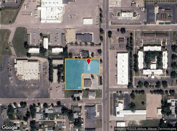 1609 N Main St, Mitchell, SD Parcel Map