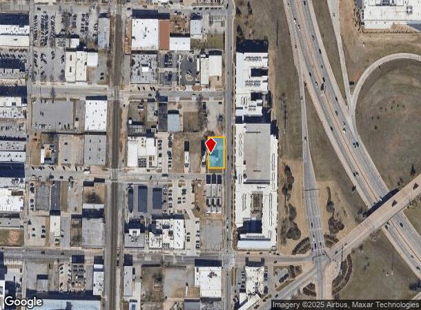  33 Ne 7Th St, Oklahoma City, OK Parcel Map