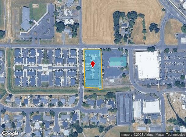 1750 Magnolia St, Junction City, OR Parcel Map