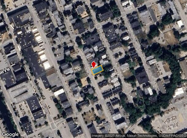 62 Knox St, Lewiston, ME Parcel Map