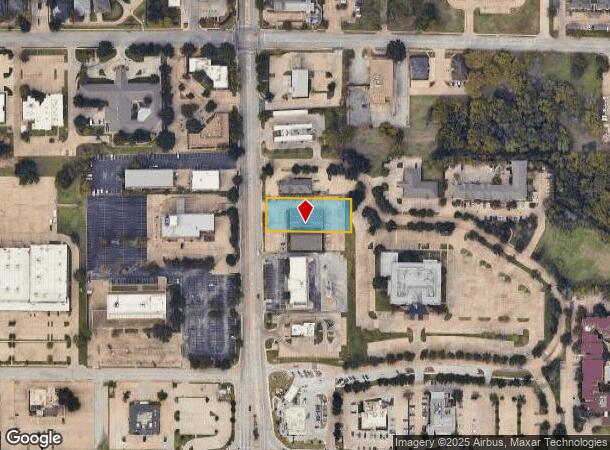  1912 Central Dr, Bedford, TX Parcel Map