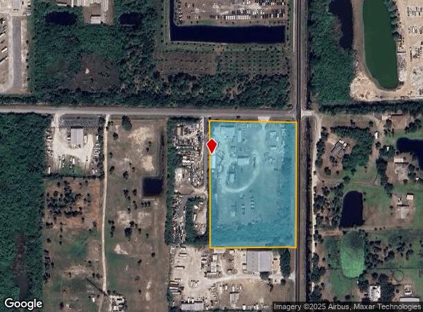  2655 Parrish Rd, Cocoa, FL Parcel Map