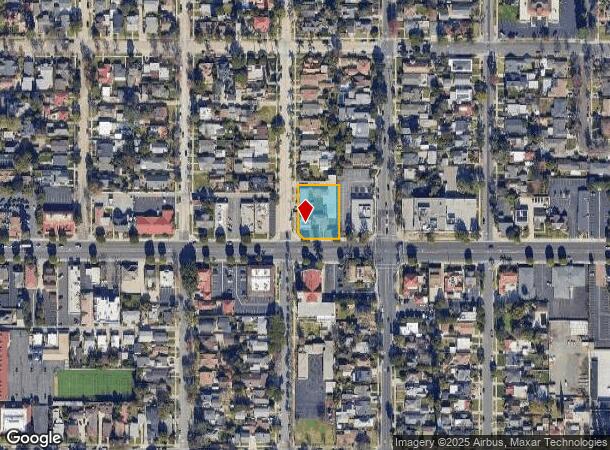  127 N Pine St, Orange, CA Parcel Map