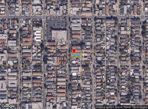  814 Saint Louis Ave, Long Beach, CA Parcel Map