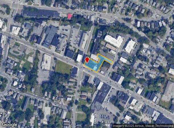  521 Main St, Poughkeepsie, NY Parcel Map