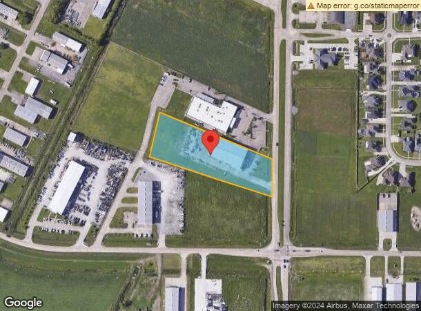  690 S Hollywood Rd, Houma, LA Parcel Map