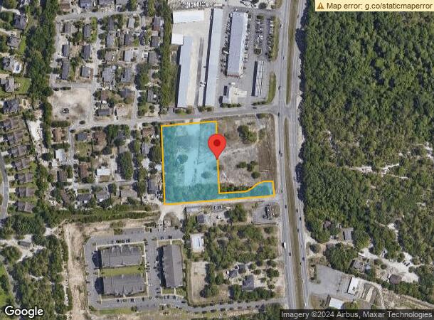  6138 Carolina Beach Rd, Wilmington, NC Parcel Map