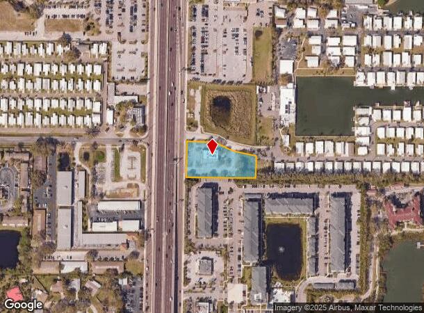 1512 Flournoy Loop N, Clearwater, FL Parcel Map