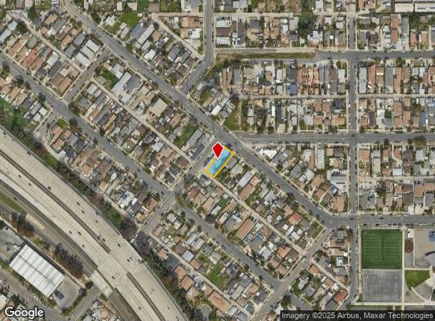  1701 Vesta St, San Diego, CA Parcel Map