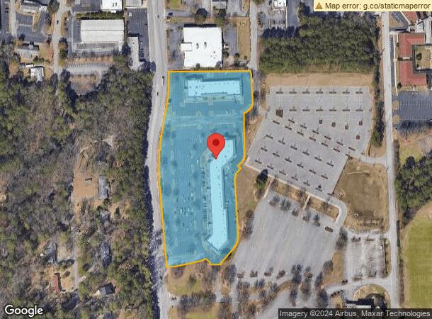  1410 Colonial Life Blvd W, Columbia, SC Parcel Map