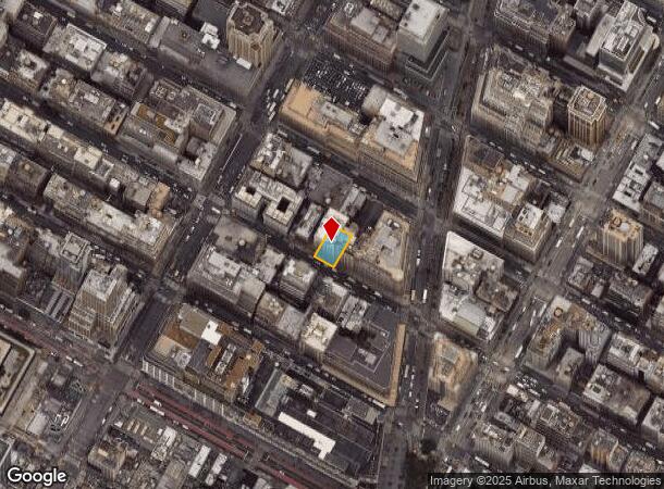  141 W 36Th St, New York, NY Parcel Map