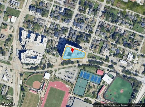  3719 Elgin St, Houston, TX Parcel Map