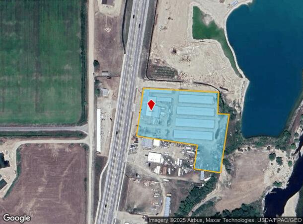 1008 Us Highway 93 N, Victor, MT Parcel Map