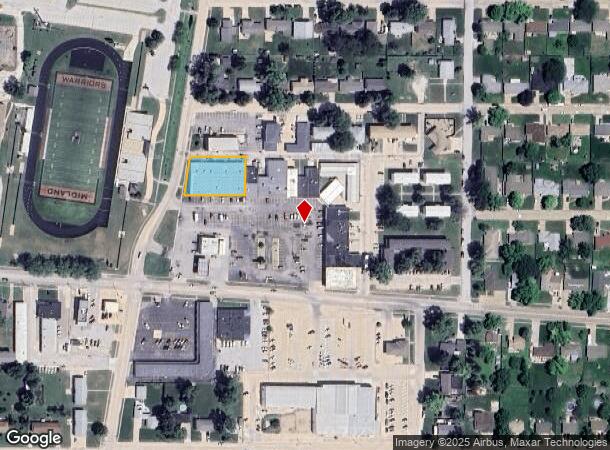  1840 E Military Ave, Fremont, NE Parcel Map