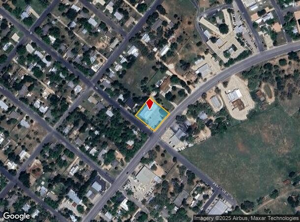  1102 N Llano St, Fredericksburg, TX Parcel Map