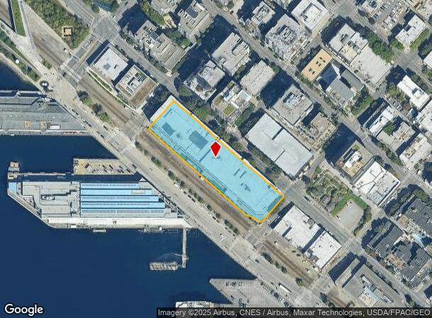  2601 Elliott Ave, Seattle, WA Parcel Map