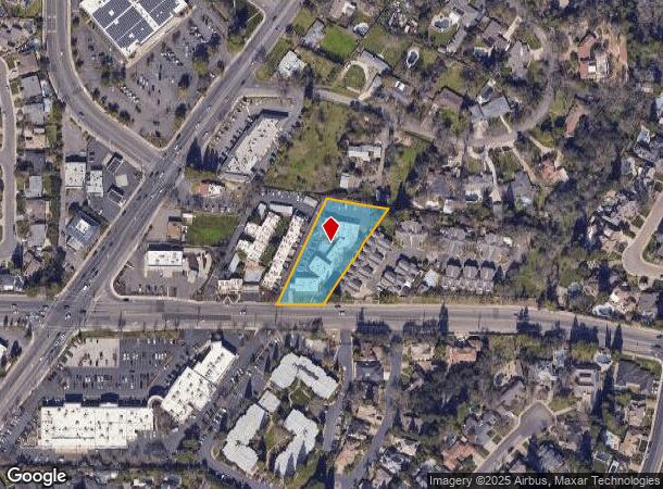  5155 Arden Way, Carmichael, CA Parcel Map