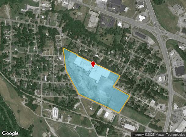  551 Springplace Rd, Lewisburg, TN Parcel Map