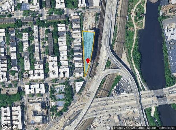  1125 Whitlock Ave, Bronx, NY Parcel Map