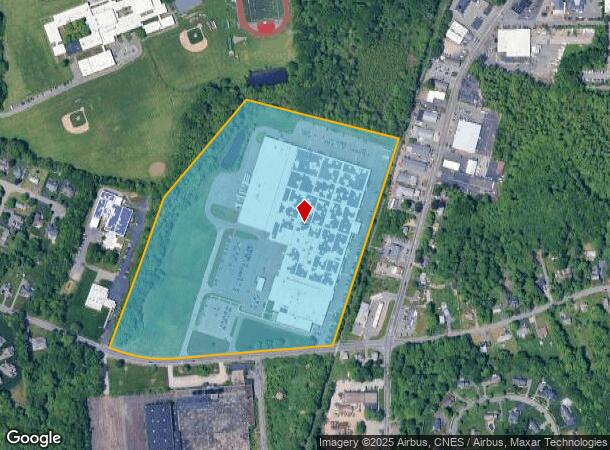  301 Chestnut St, East Longmeadow, MA Parcel Map