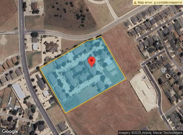  1661 Woodard Ave, Cleburne, TX Parcel Map