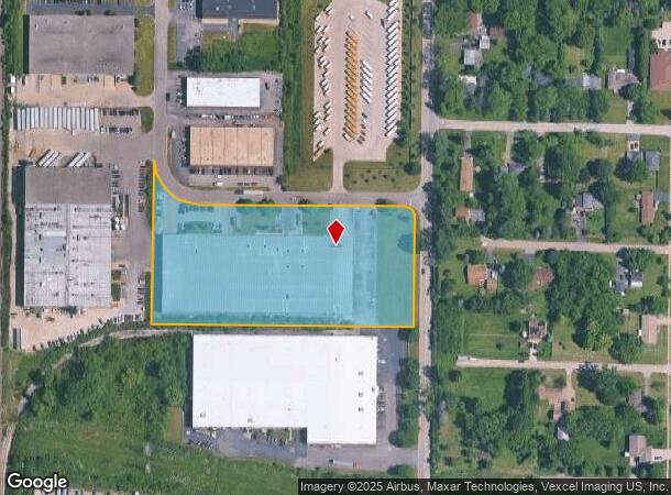3841 Swanson Ct, Gurnee, IL Parcel Map