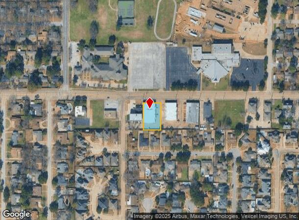3216 W Park Row Dr, Pantego, TX Parcel Map