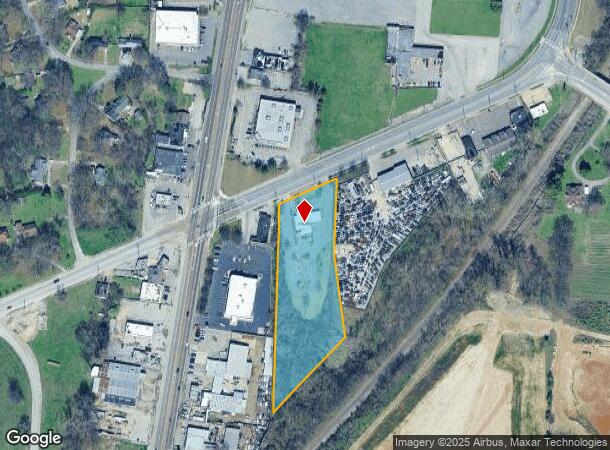  943 Whitney Ave, Memphis, TN Parcel Map