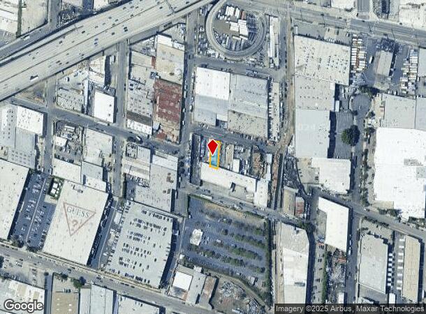  2158 E 11Th St, Los Angeles, CA Parcel Map