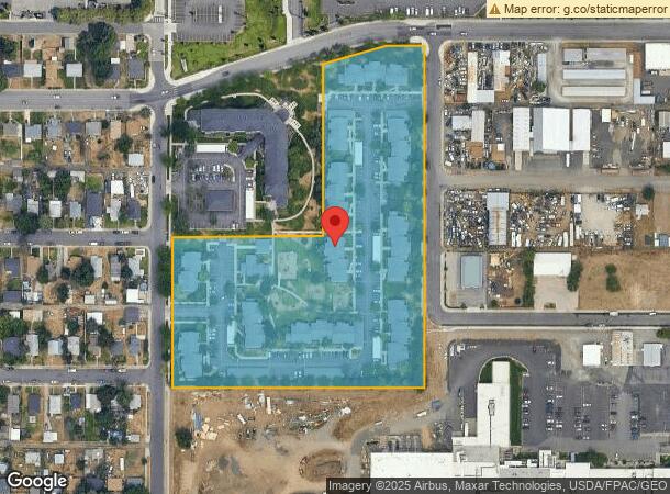  3724 N Cook St, Spokane, WA Parcel Map