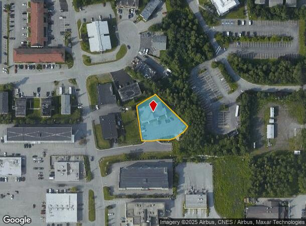  3725 E 43Rd Pl, Anchorage, AK Parcel Map