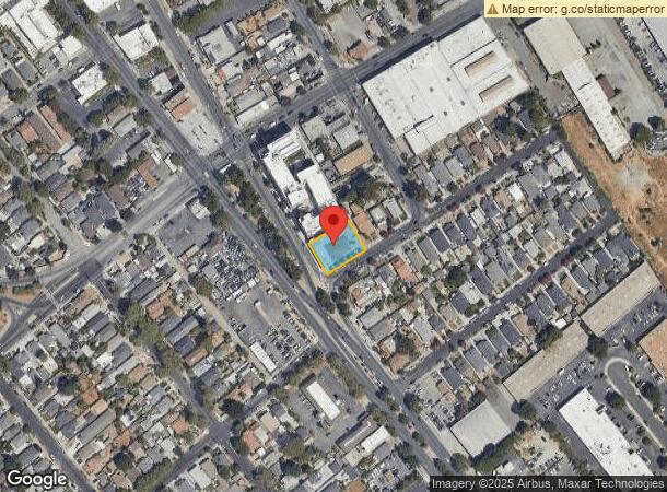  1186 S 2Nd St, San Jose, CA Parcel Map