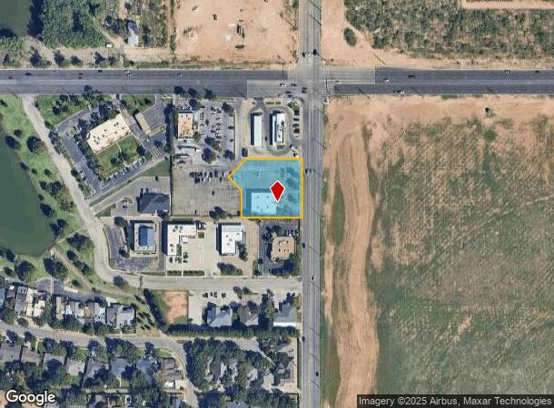  412 Quaker Ave, Lubbock, TX Parcel Map