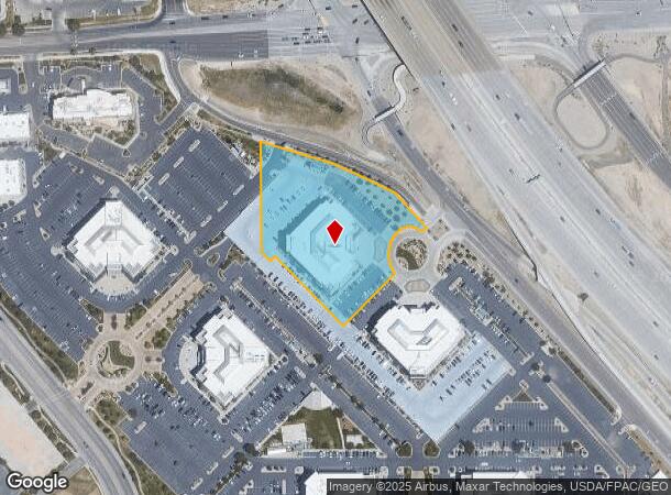 3401 N Thanksgiving Way, Lehi, UT Parcel Map