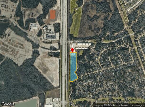 11133 Interstate 45 S, Conroe, TX Parcel Map