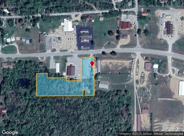 6162 Us Highway 160, Theodosia, MO Parcel Map