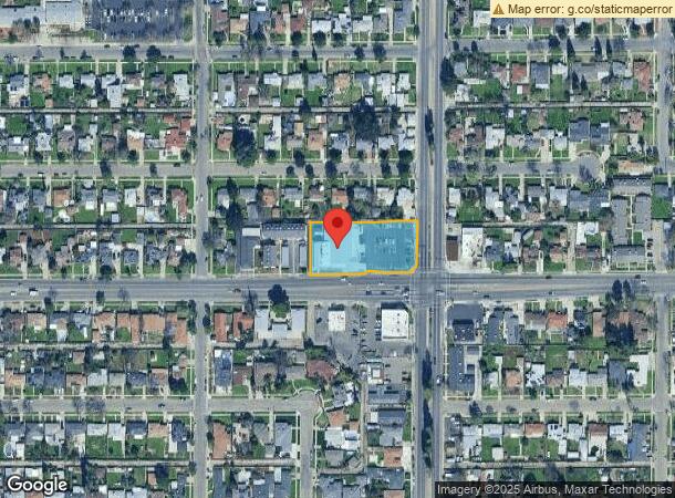  1306 W Clinton Ave, Fresno, CA Parcel Map