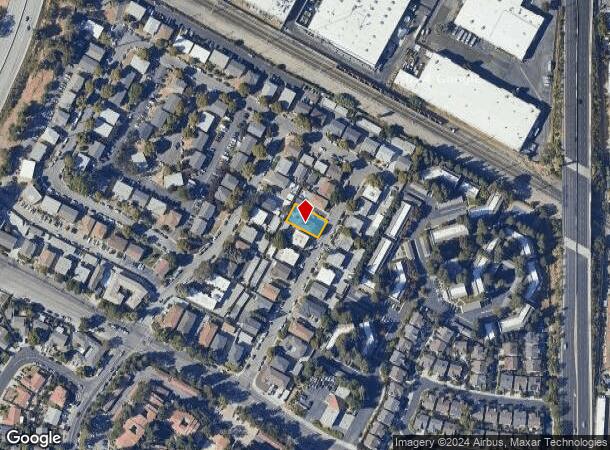  2276 Deborah Dr, Santa Clara, CA Parcel Map