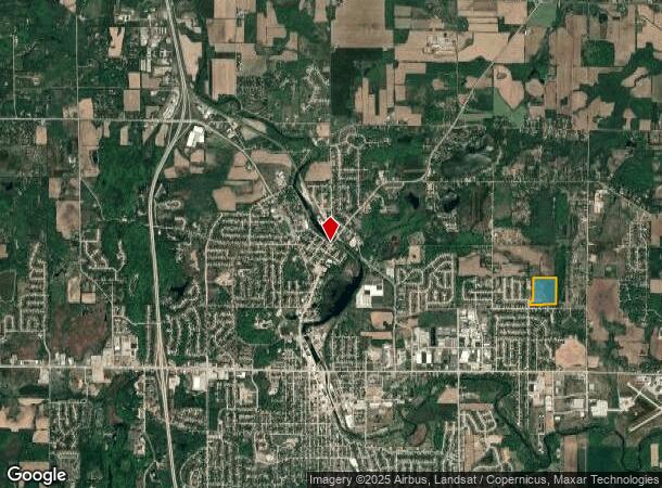  Clear View Dr, West Bend, WI Parcel Map