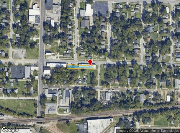 1248 E Atlantic St, Springfield, MO Parcel Map