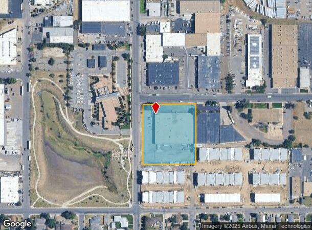 3880 Holly St, Denver, CO Parcel Map